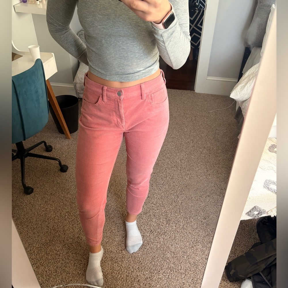 J. Crew Pink Corduroy Pants Size 29